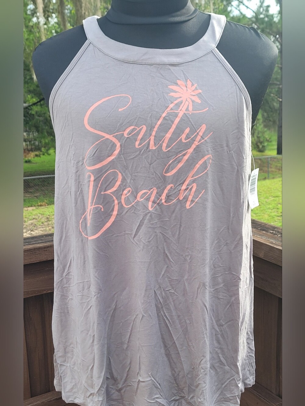 Torrid Salty Beach High Neck Style Tank Top ❤️ Size 1 and GORGEOUS!!